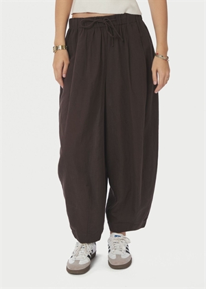 Prina linen buks Mørkebrun Neo Noir